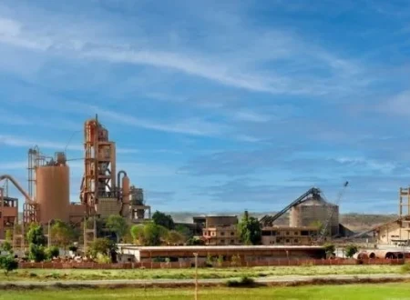 Dandot Cement production facility in Pakistan, reflecting the company’s move toward cleaner operations through its Waste Heat Recovery Plant project.