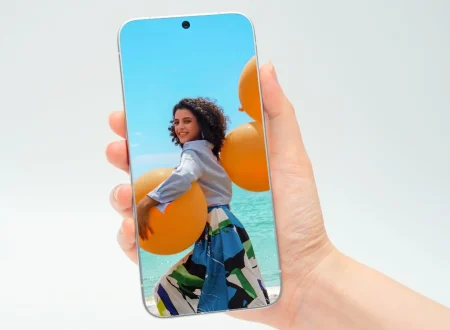 TECNO Next-Gen Bezelless Concept Phone showcasing an industry-first 0mm display border with an immersive edge-to-edge screen
