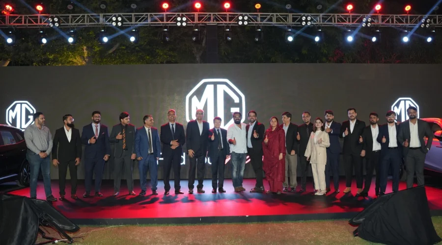 MG Pakistan hosts Experience More Karachi event with customers, partners, media representatives and automotive enthusiasts at an MG brand showcase.