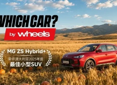 MG ZS Hybrid+ recognized as Best Small SUV of the Year by WhichCar, highlighting MG’s international automotive awards
