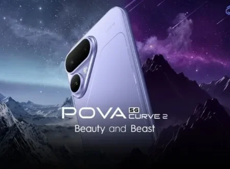 TECNO POVA Curve 2 5G showcased with “Beauty and Beast” branding as the POVA series prepares to return to Pakistan.